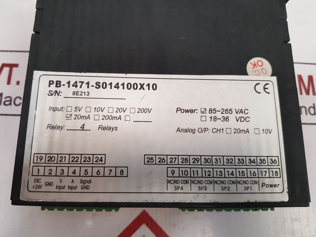 Max Pb-1471-s014100X10 Relay