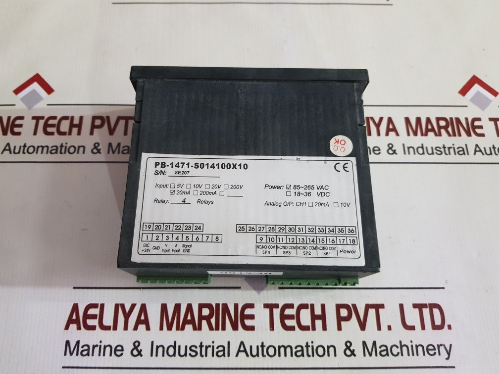 Max Si 1800 Relay Pb-1471-s014100X10 used