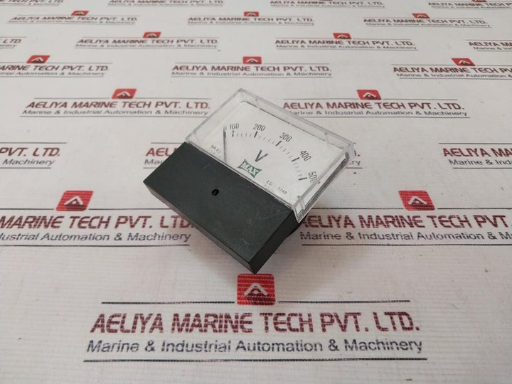 Max Sr 65, 0-500V Volt Meter 1248 50Hz