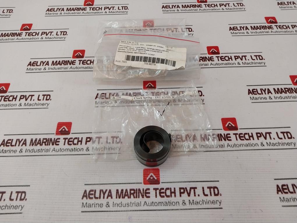 Maximart B-178 Clock Spring 2Vs