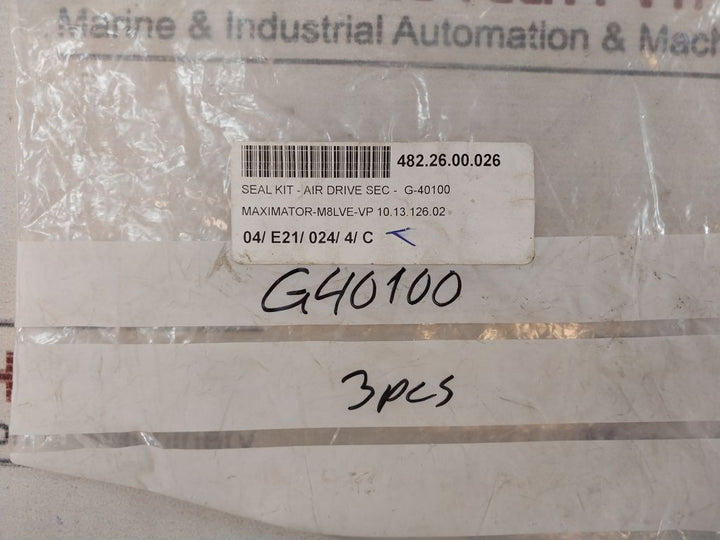 Maximator 3610.0792 Seal Kit For Air Drive