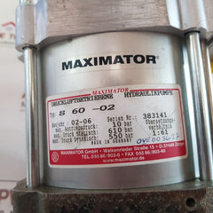 Maximator S 60-02 Air Driven Pressure Pump
