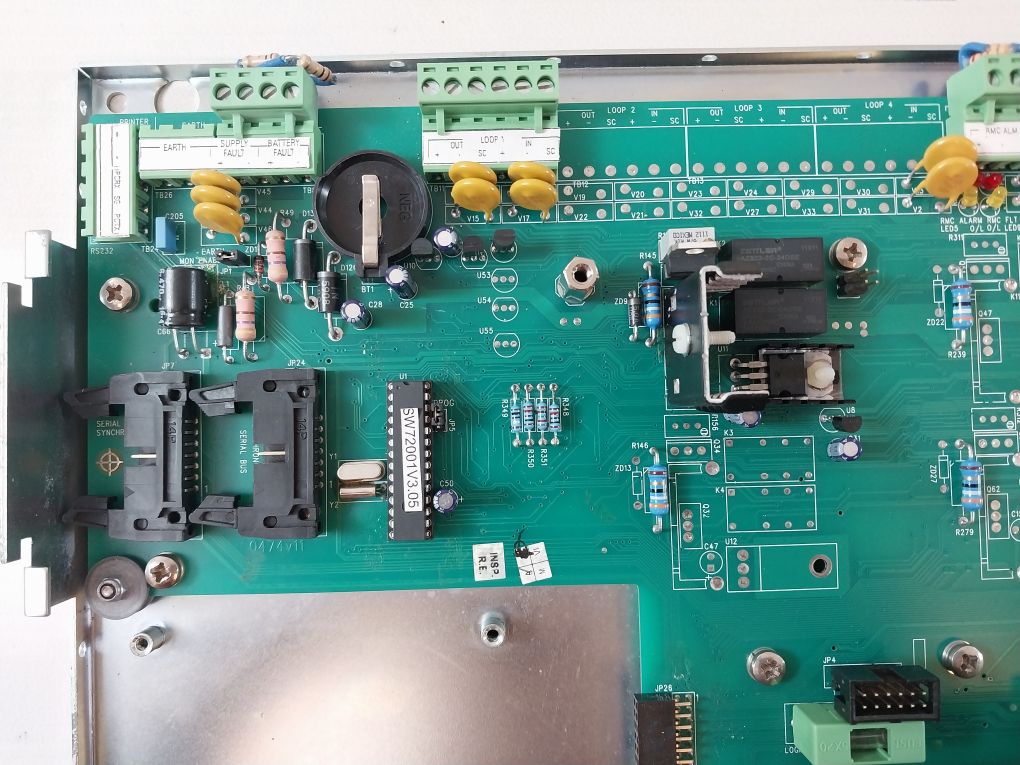 Ziton Mb2C-230V-1L 1 Loop Motherboard On Chassis 080801.3101