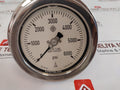 Mc Daniel 316 Ss Pressure Gauge 100066-06406000 Tube And Socket 0 To 6000 Psi