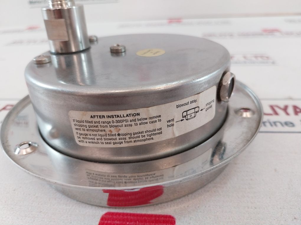 Mc Daniel Controls 0-10000 Psi Pressure Gauge
