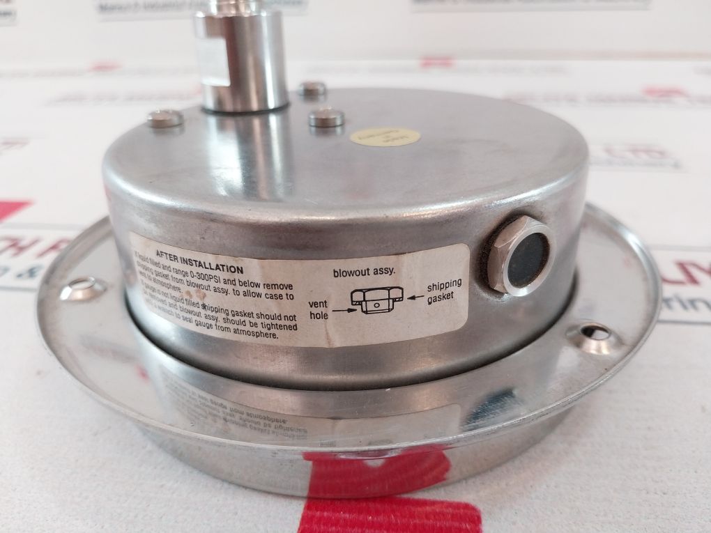 Mc Daniel Controls 0-10000 Psi Pressure Gauge