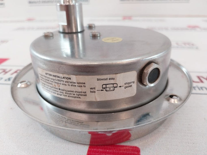 Mc Daniel Controls 0-10000 Psi Pressure Gauge