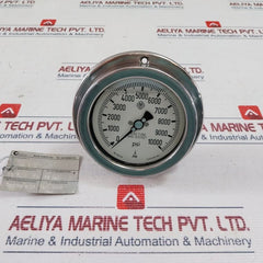 Mc Daniel Controls 0-10000 Psi Pressure Gauge

