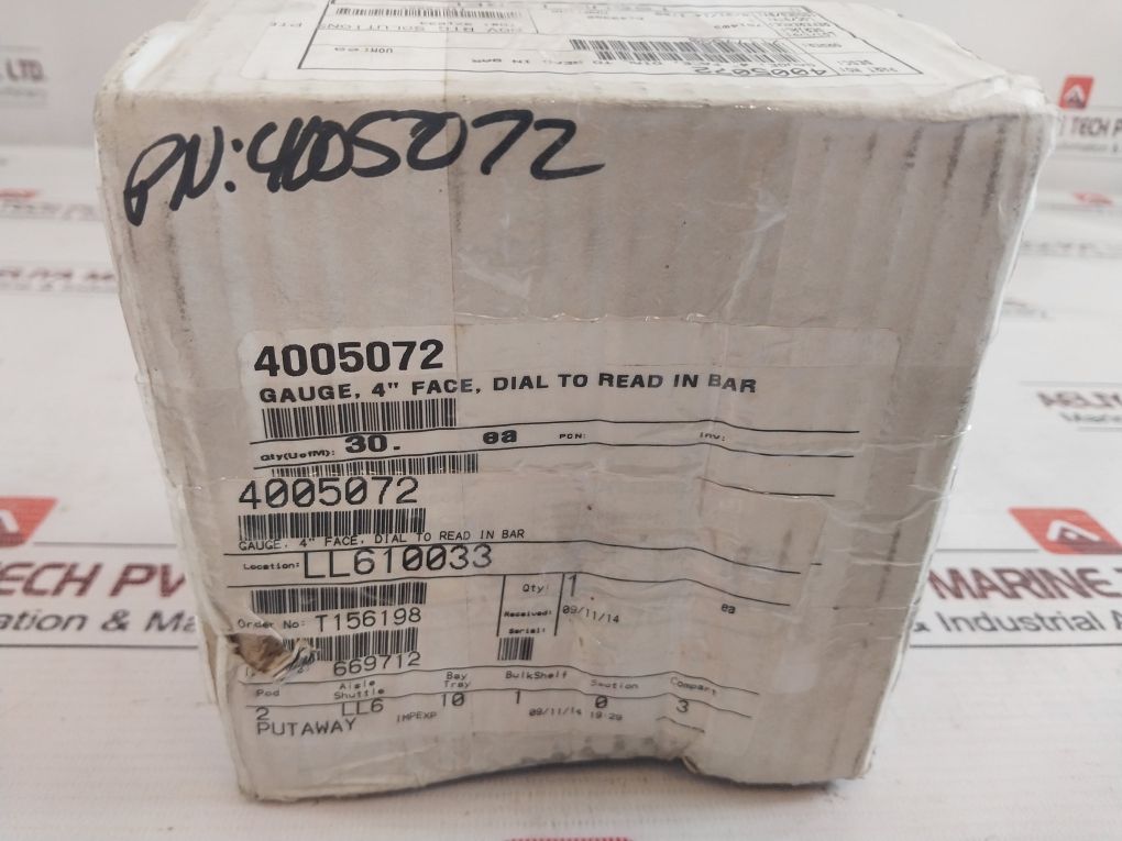 Mc Daniel Efpb Pressure Gauge 0-200 Psi 4005072