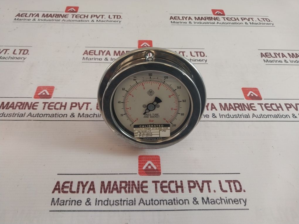 Mc Daniel Efpb Pressure Gauge 0-200 Psi 4005072