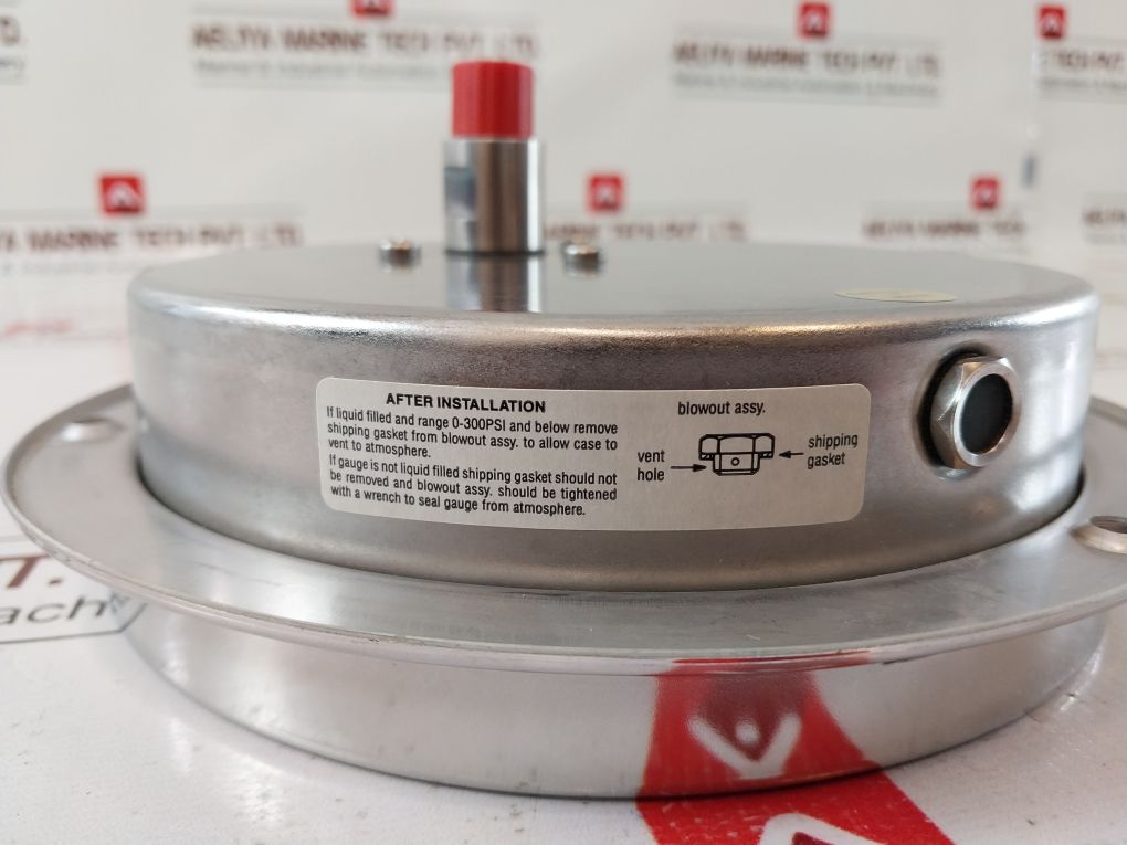 Mcdaniel Controls 316Ss Tube And Socket 0-10000 Psi Pressure Gauge