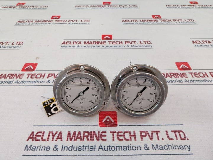 Mcdaniel Controls 0-160 Psi Pressure Gauge