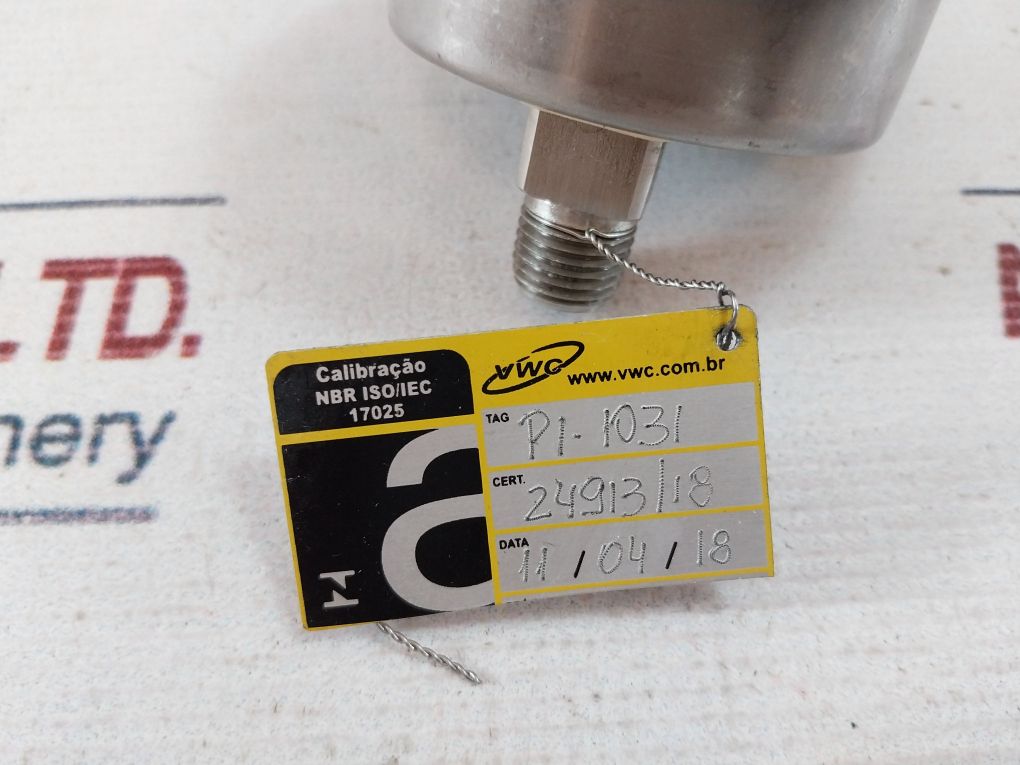 Mcdaniel Controls 0-160 Psi Pressure Gauge