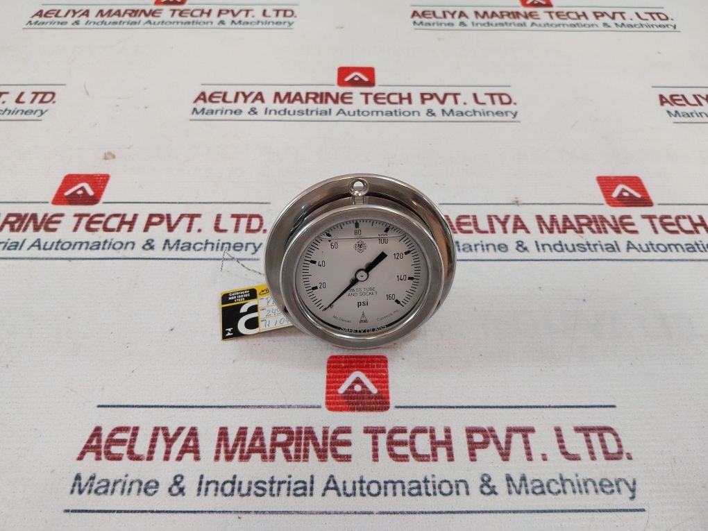 Mcdaniel Controls 0-160 Psi Pressure Gauge