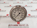 Mcdaniel Controls 316 Ss Tube And Socket 0-20,000 Psi Pressure Gauge