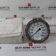 Mcdaniel Controls 316Ss Tube And Socket 0-5000 Psi Pressure Gauge
