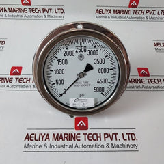 Mcdaniel Controls 316Ss Tube And Socket 0-5000 Psi Pressure Gauge