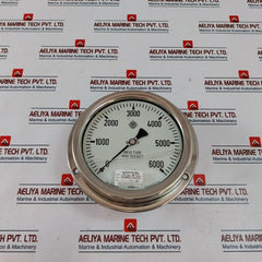 Mcdaniel Controls Ab80319 Gauge Pressure 0-6000Psi