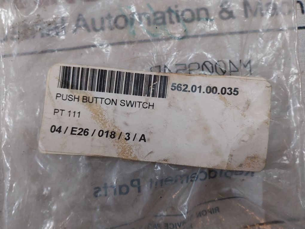 Mcgill 2610-7070 Push Button Switch 50/60Hz