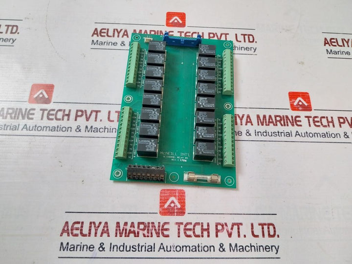 Mcneill 16 Channel Relay Board 1706
