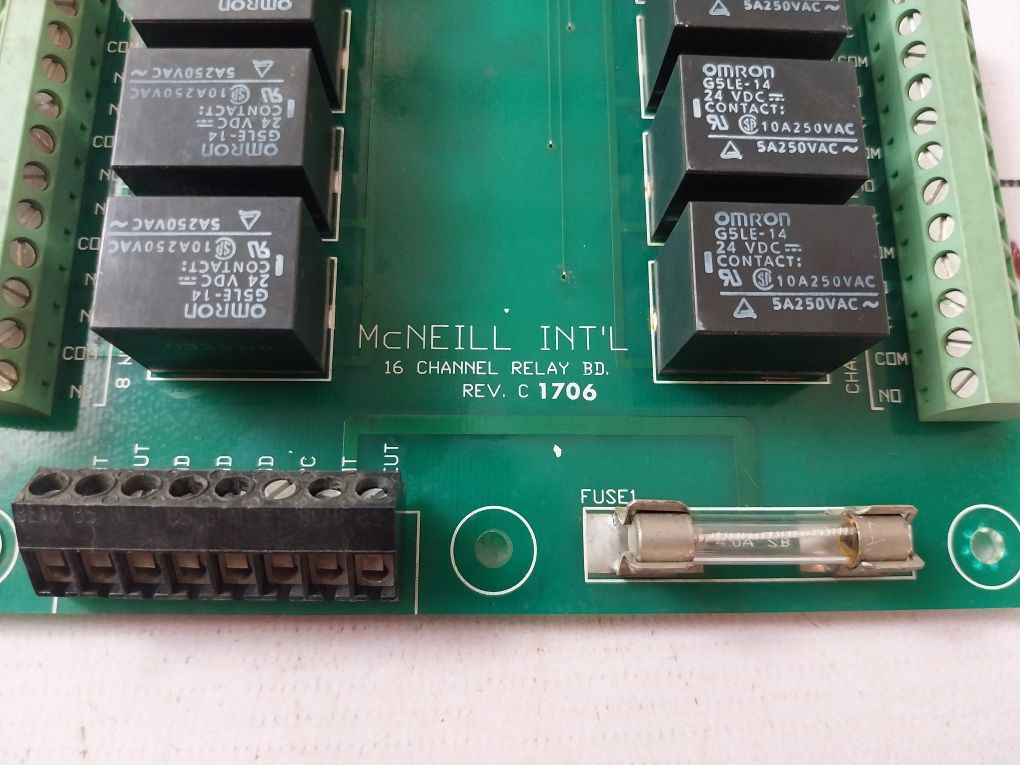 Mcneill 16 Channel Relay Board 1706