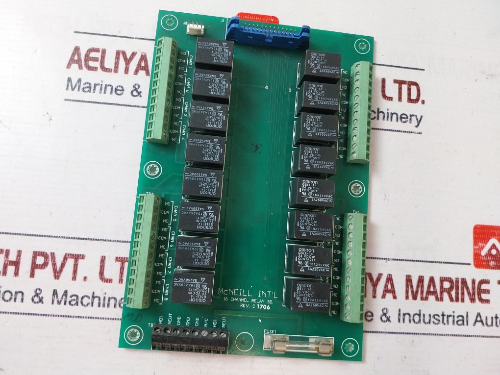 Mcneill 16 Channel Relay Board 1706