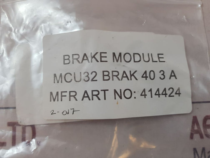 Mcu32-brak-40-3-a Brake Module T4-755-4212B