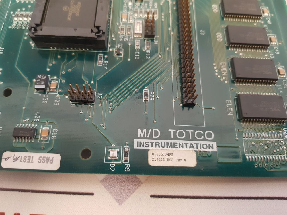 M/D Totco 219493-002 Pcb Card
