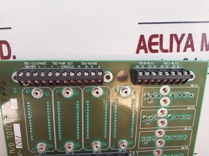 M/D Totco 220837-001 Printed Circuit Board 