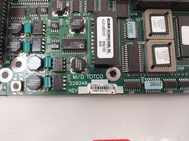 M/D Totco 220839-001 Interface Pcb Circuit