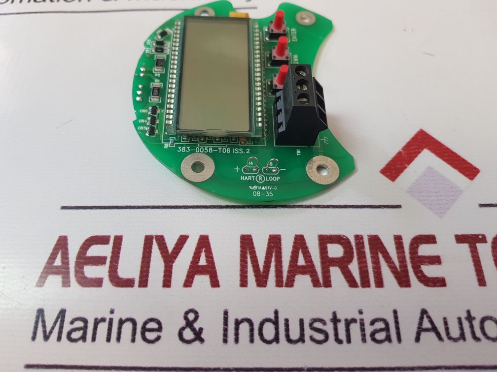 Md Totco 385-0058-t06 Sensor Display Pcb Card