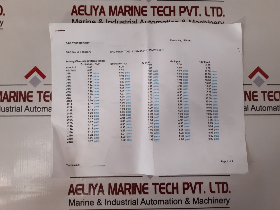 M/D Totco 40219493 Pc Board