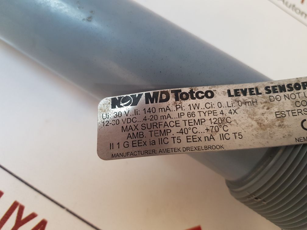 Nov Md Totco 30 Level Sensor 40224300-004
