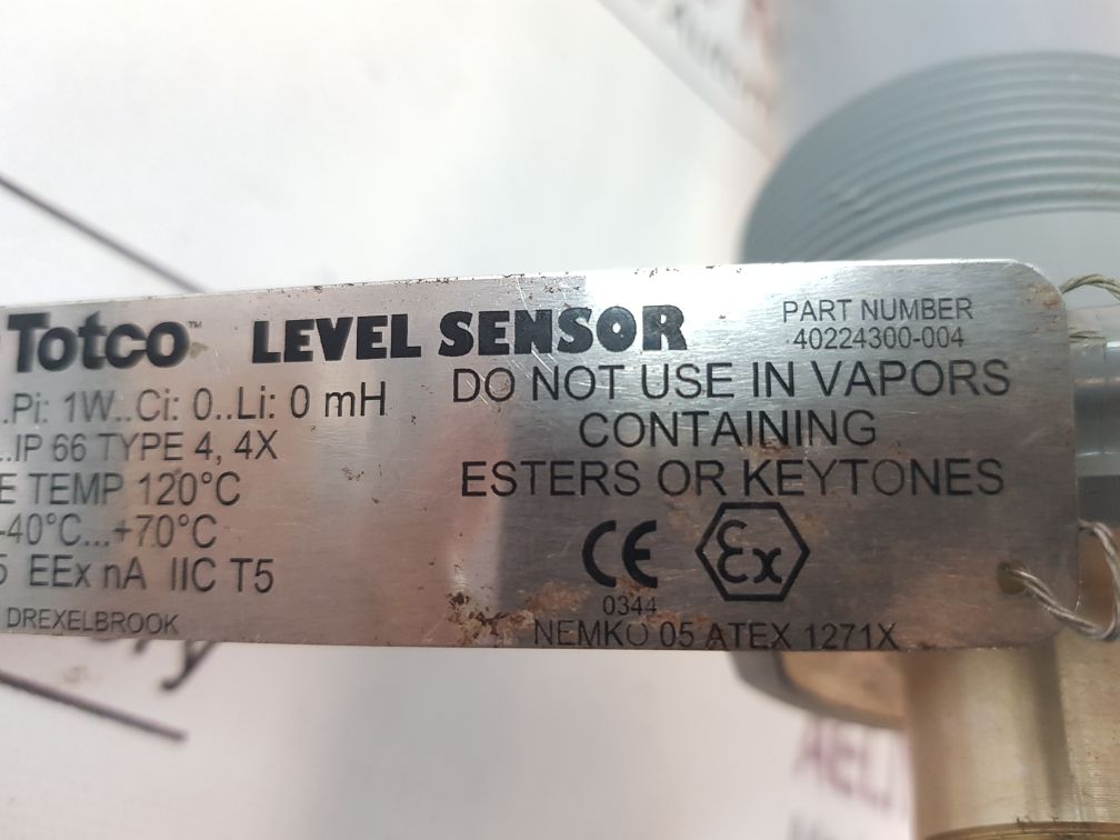 Nov Md Totco 30 Level Sensor 40224300-004 
