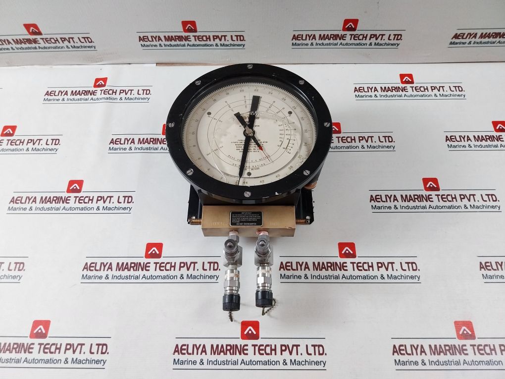 Md Totco B1291-1520 Pressure Gauge 37.5 Psi