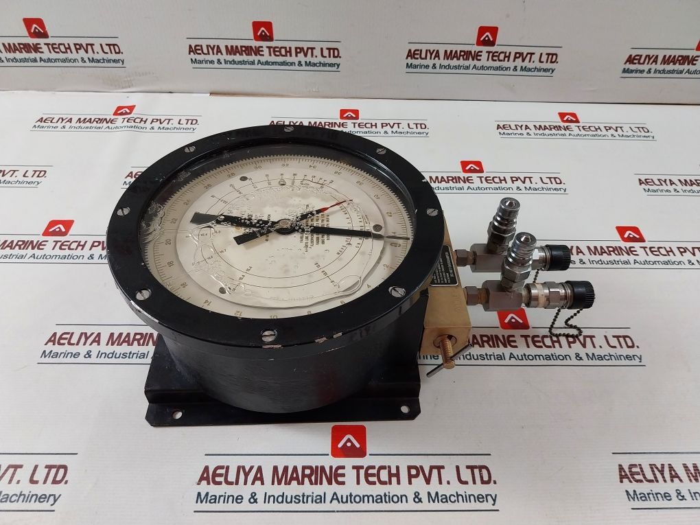 Md Totco B1291-1520 Pressure Gauge 37.5 Psi