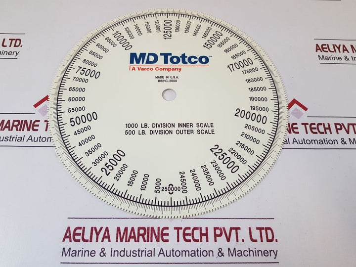 Md Totco B621C-2500