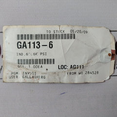 Md Totco Ga113-6 Nov-national Oilwell Varco Pressure Gauge