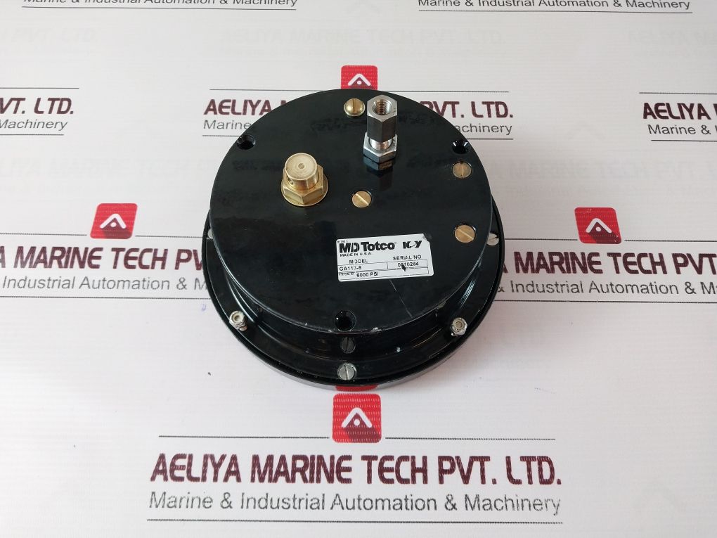 Md Totco Ga113-6 Nov-national Oilwell Varco Pressure Gauge