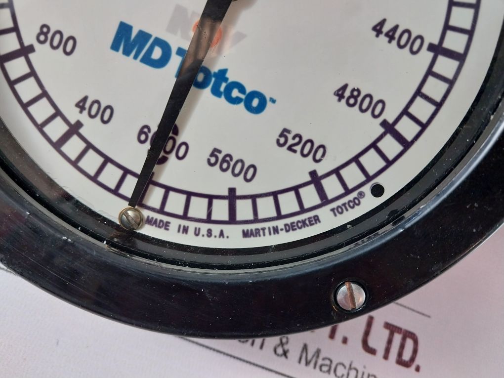 Md Totco Ga113-6 Nov-national Oilwell Varco Pressure Gauge