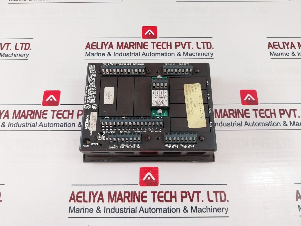 Md Totco Lm-e8125-slave Series 2000 Display Panel (Not Working)