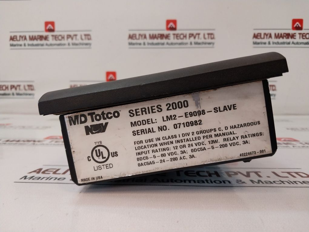 Md Totco Lm2-e9098-slave Series 2000