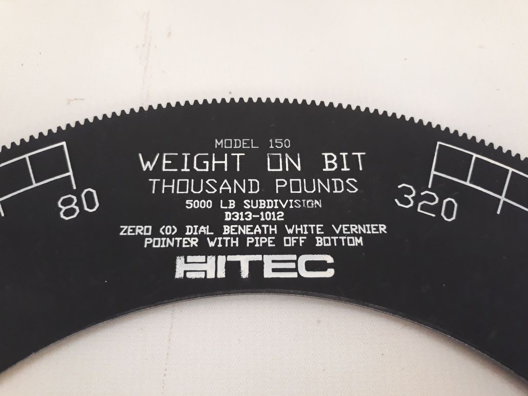 Md Totco Model 150 Weight Indicator – Aeliya Marine Tech