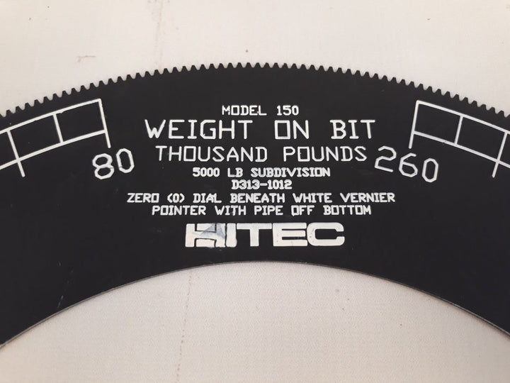 Md Totco Model 150 Weight Indicator