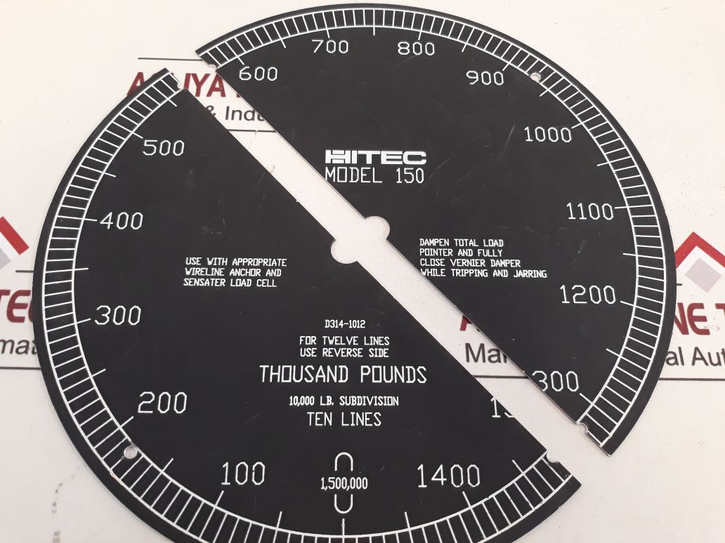 Md Totco Model 150 Weight Indicator