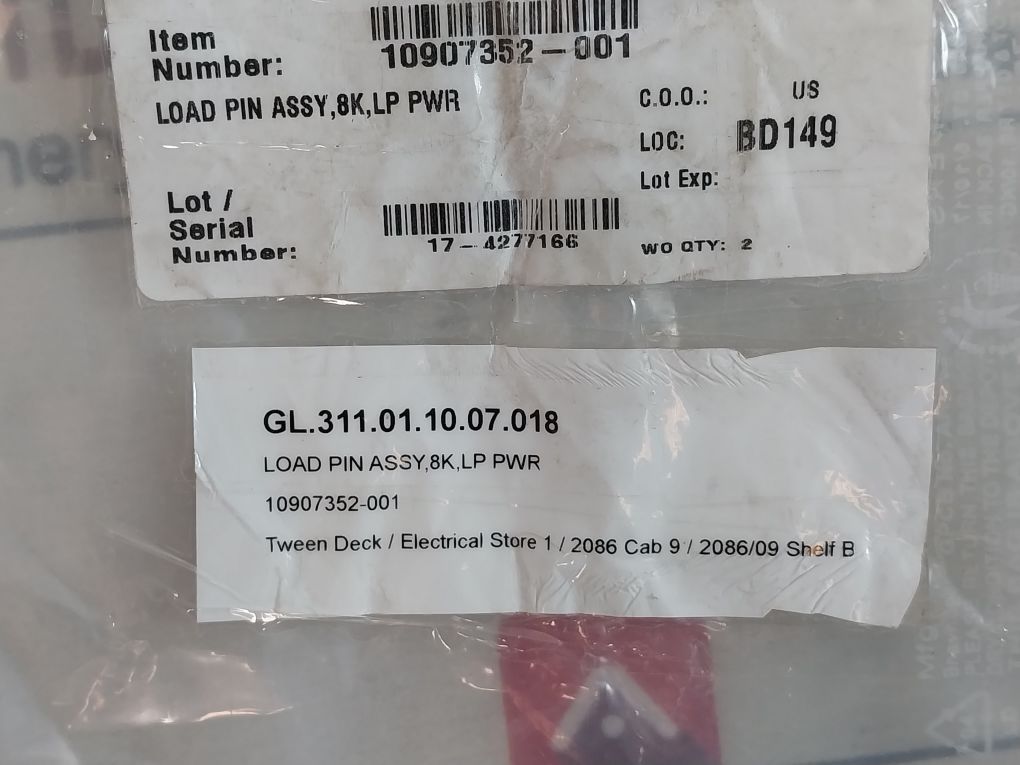 M/D Totco Nov Bendix Glenair Lpl-8K-e6184-01 Loop Powered Transducer