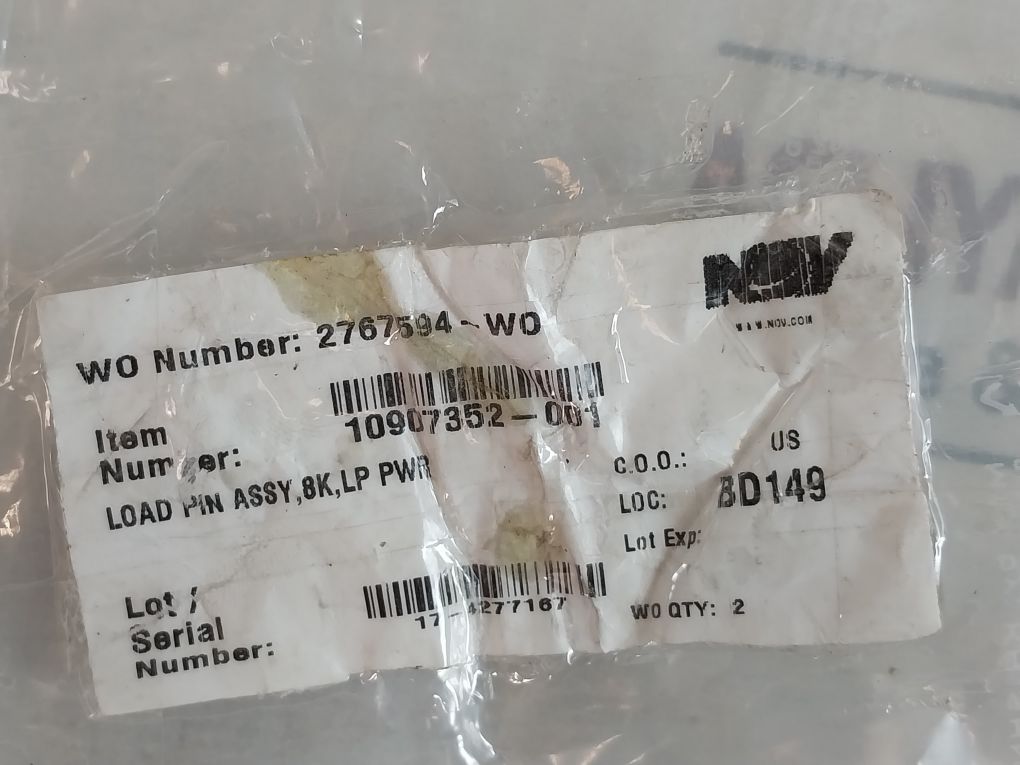 M/D Totco Nov Bendix Glenair Lpl-8K-e6184-01 Loop Powered Transducer