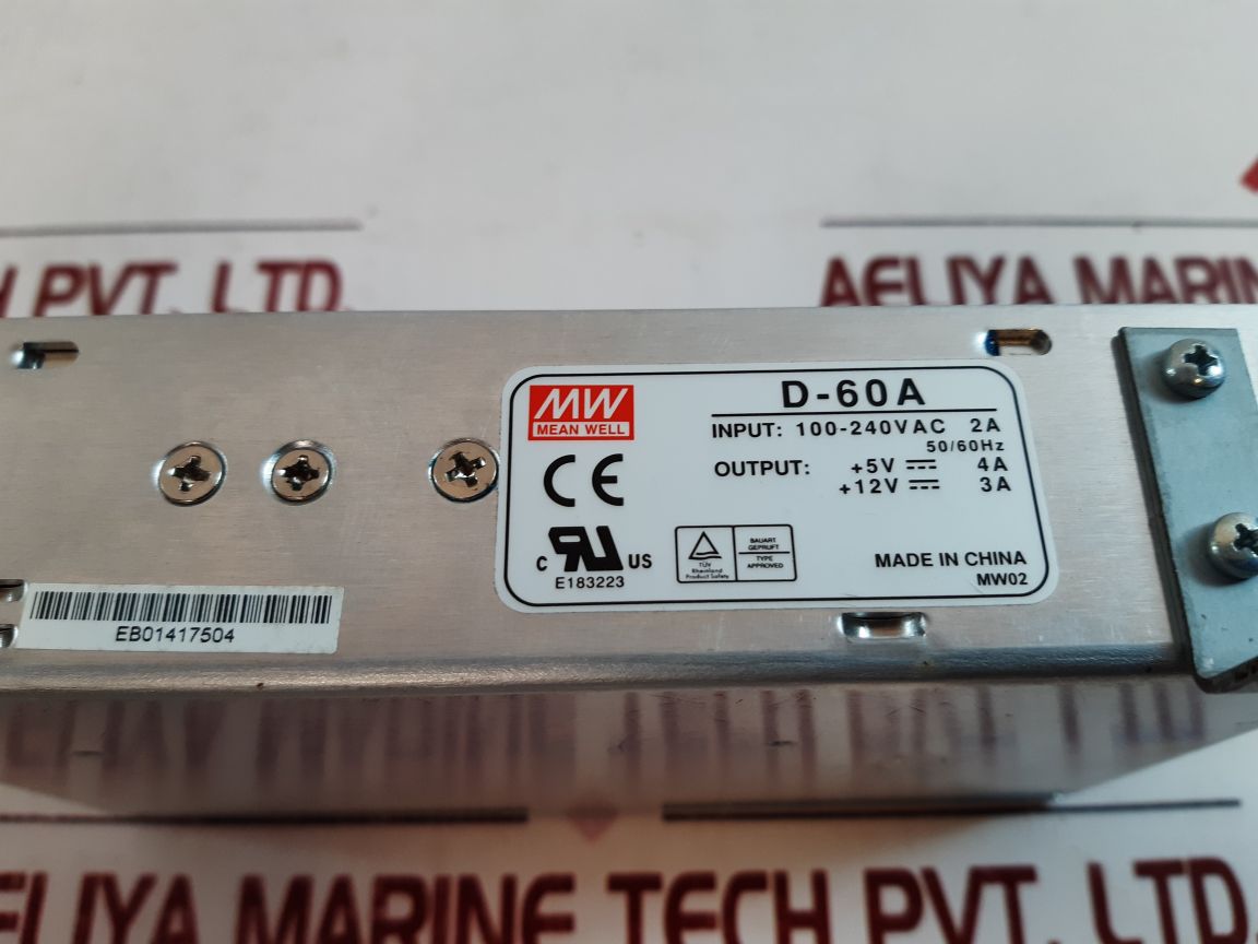 Mean well d-60a switching power supply