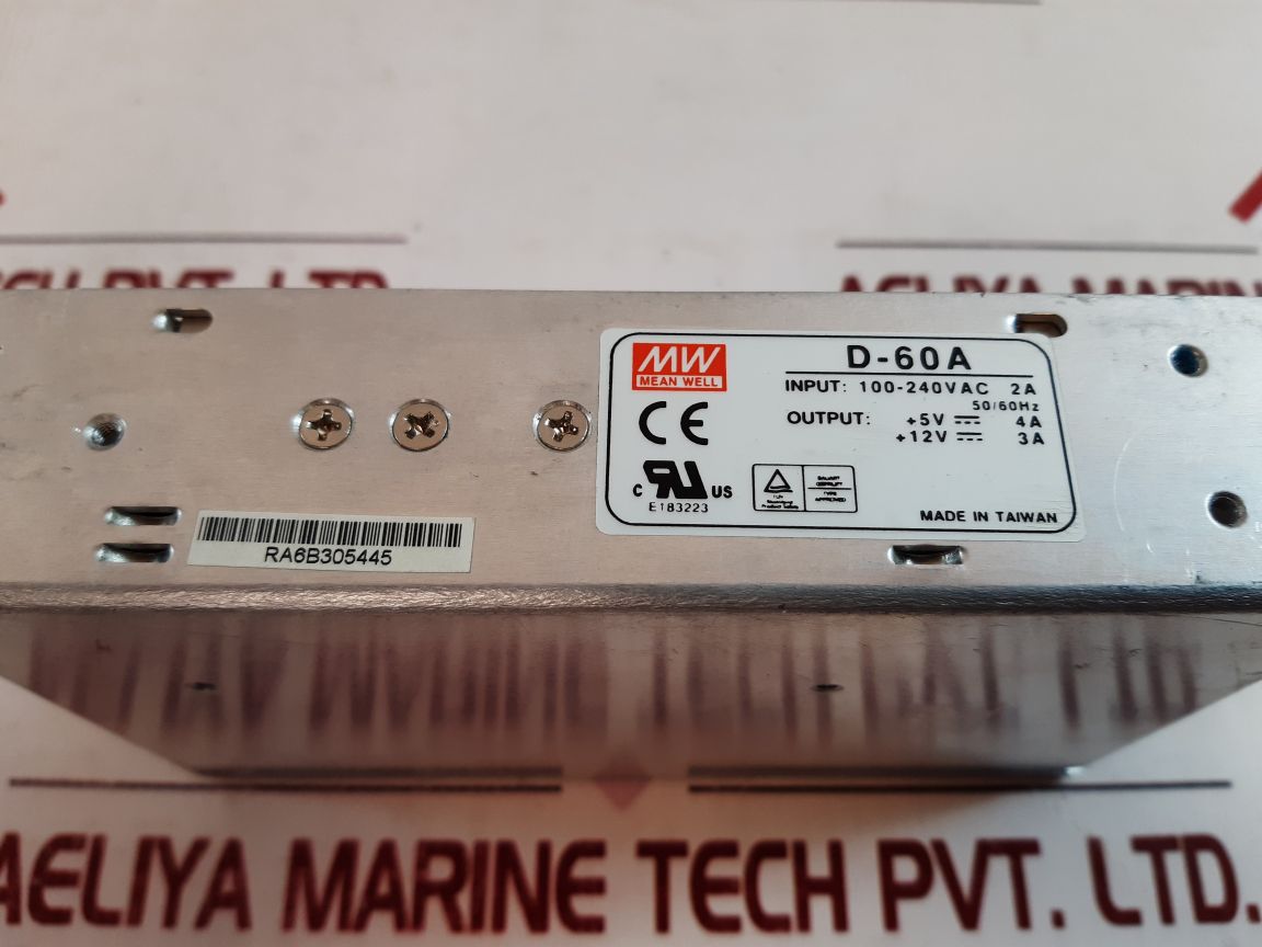 Mean well d-60a switching power supply
