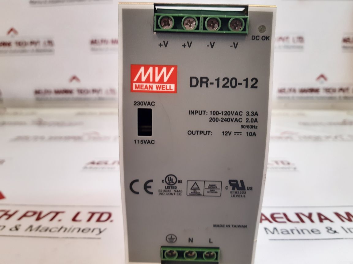 Mean Well Dr-120-12 Power Supply